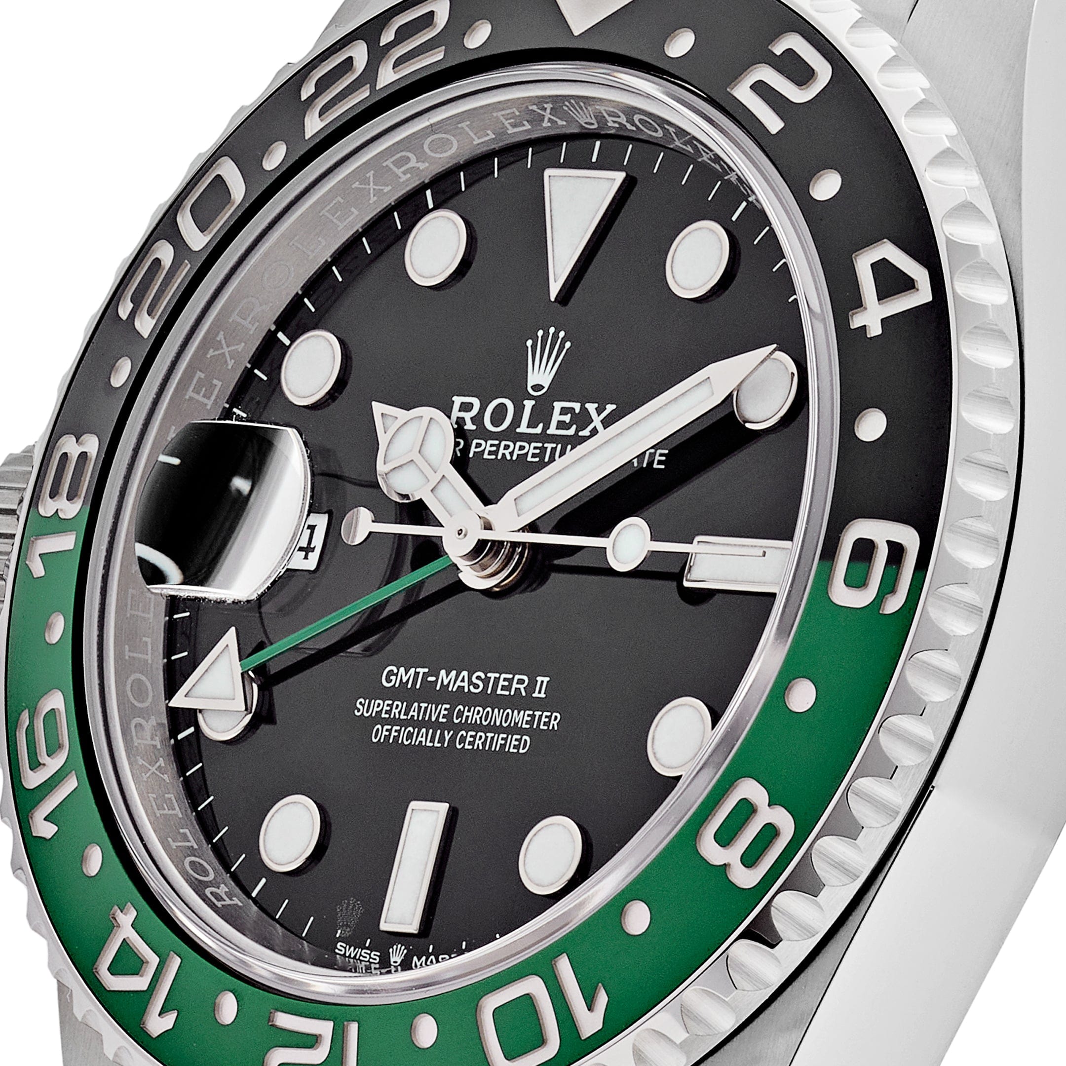 Rolex GMT-Master II 3285 V3 – Swiss Super Clone 126720VTNR 'Sprite' Lefty Stainless Steel Jubilee (2025)
