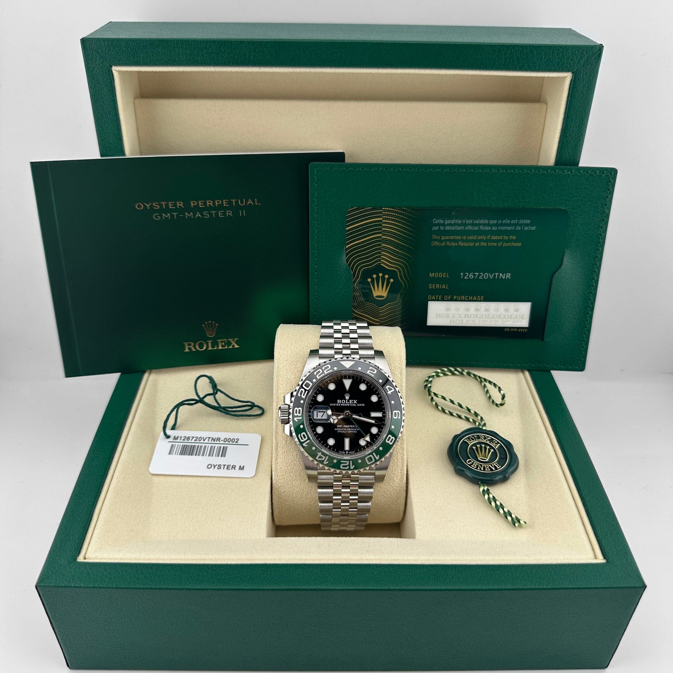 Rolex GMT-Master II 3285 V3 – Swiss Super Clone 126720VTNR 'Sprite' Lefty Stainless Steel Jubilee (2025)