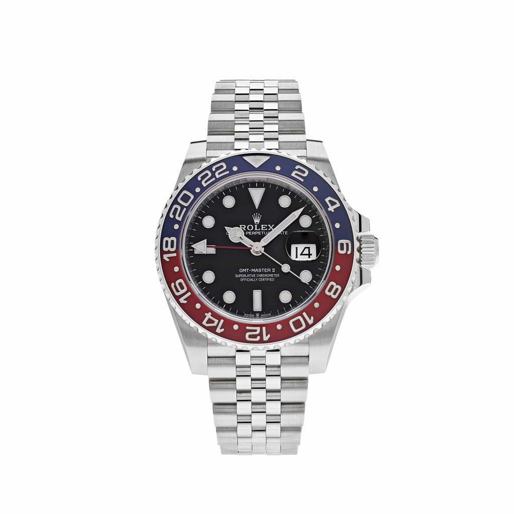 Rolex GMT-Master II 3285 V3 – Swiss Super Clone 126710BLRO 'Pepsi' Stainless Steel Black Dial Jubilee (2025)