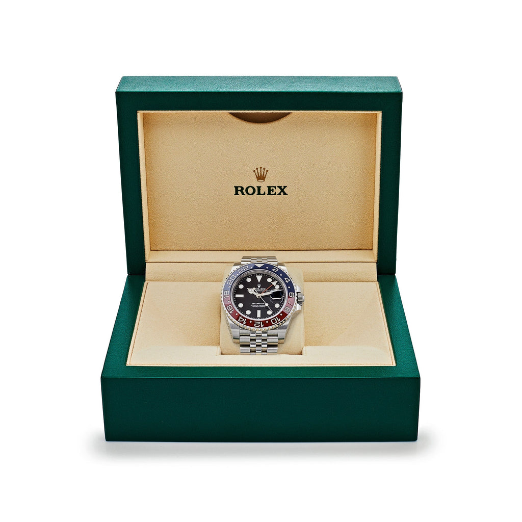 Rolex GMT-Master II 3285 V3 – Swiss Super Clone 126710BLRO 'Pepsi' Stainless Steel Black Dial Jubilee (2025)