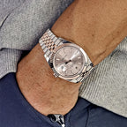 Rolex Datejust 41 126331 Rose Gold Stainless Steel Sundust Dial Jubilee (2024)