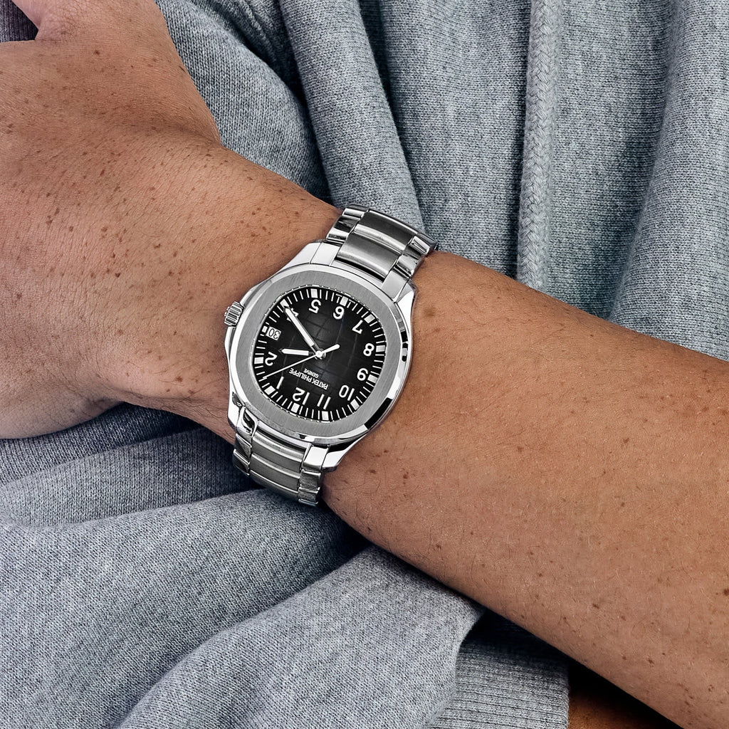 Patek Philippe Aquanaut 3285 V3 – Swiss Super Clone 5167/1A-001 Stainless Steel Black Dial (2023)