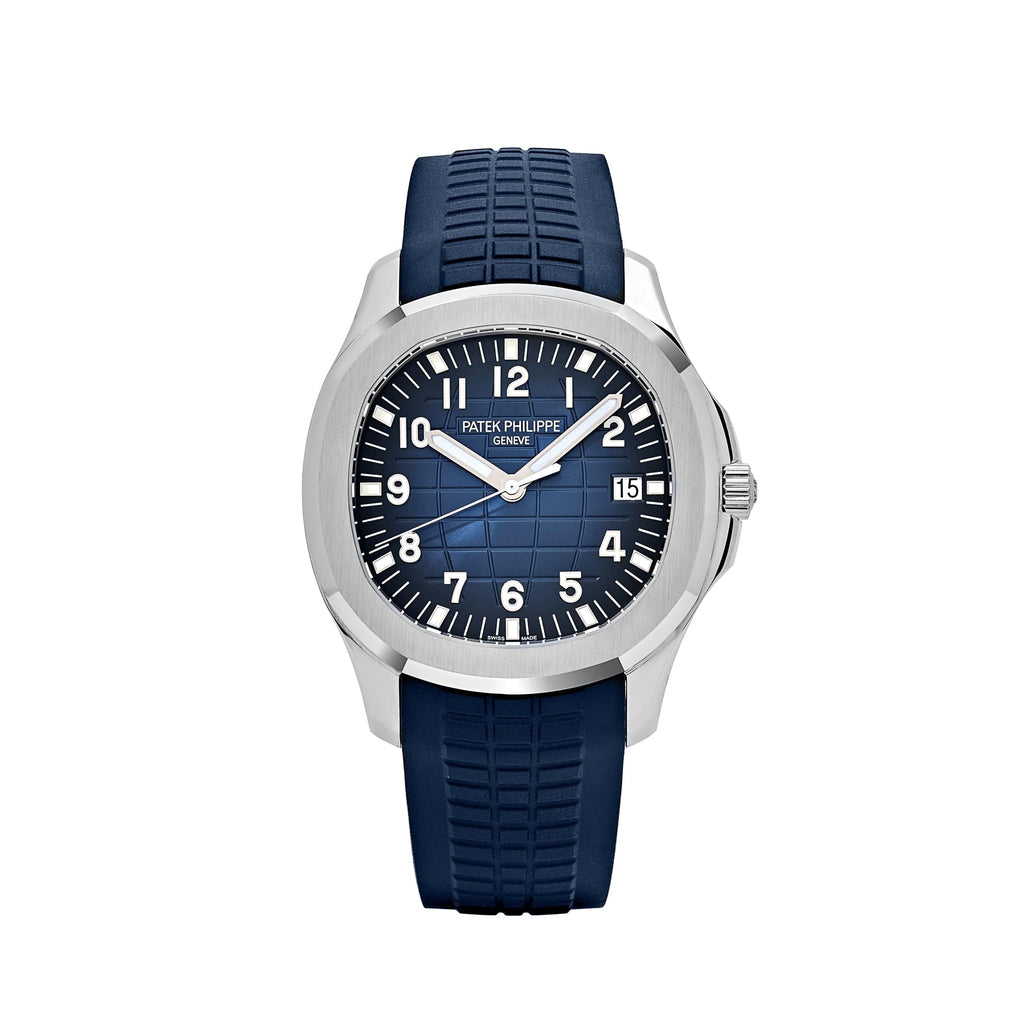 Patek Philippe Aquanaut 3285 V3 – Swiss Super Clone 5168G-001 White Gold Blue Dial (2025)