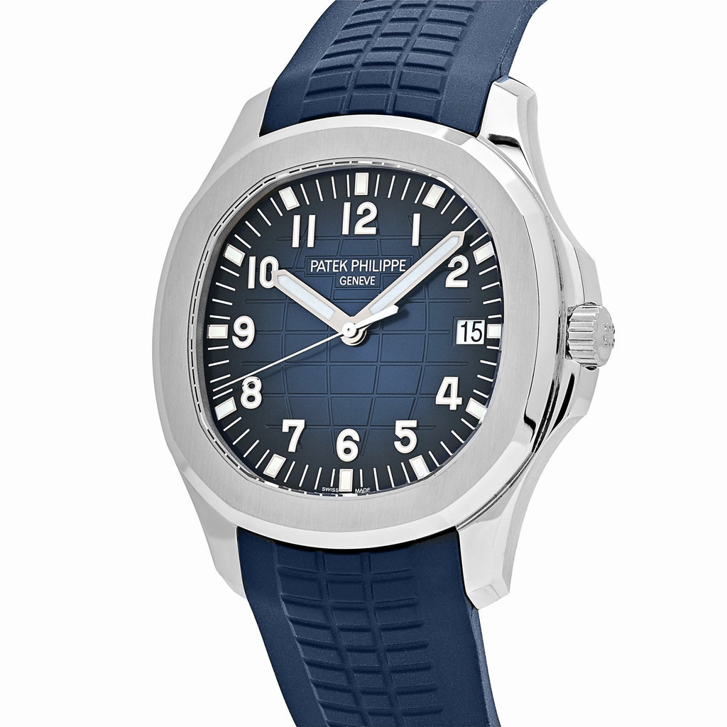 Patek Philippe Aquanaut 3285 V3 – Swiss Super Clone 5168G-001 White Gold Blue Dial (2025)
