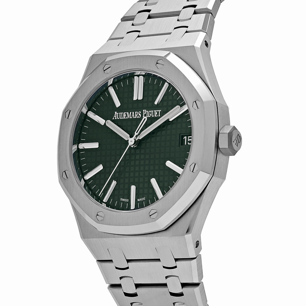 Audemars Piguet Royal Oak 3285 V3 – Swiss Super Clone 15510ST.OO.1320ST.09 Stainless Steel Green Dial (2025)