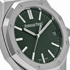 Audemars Piguet Royal Oak 3285 V3 – Swiss Super Clone 15510ST.OO.1320ST.09 Stainless Steel Green Dial (2025)