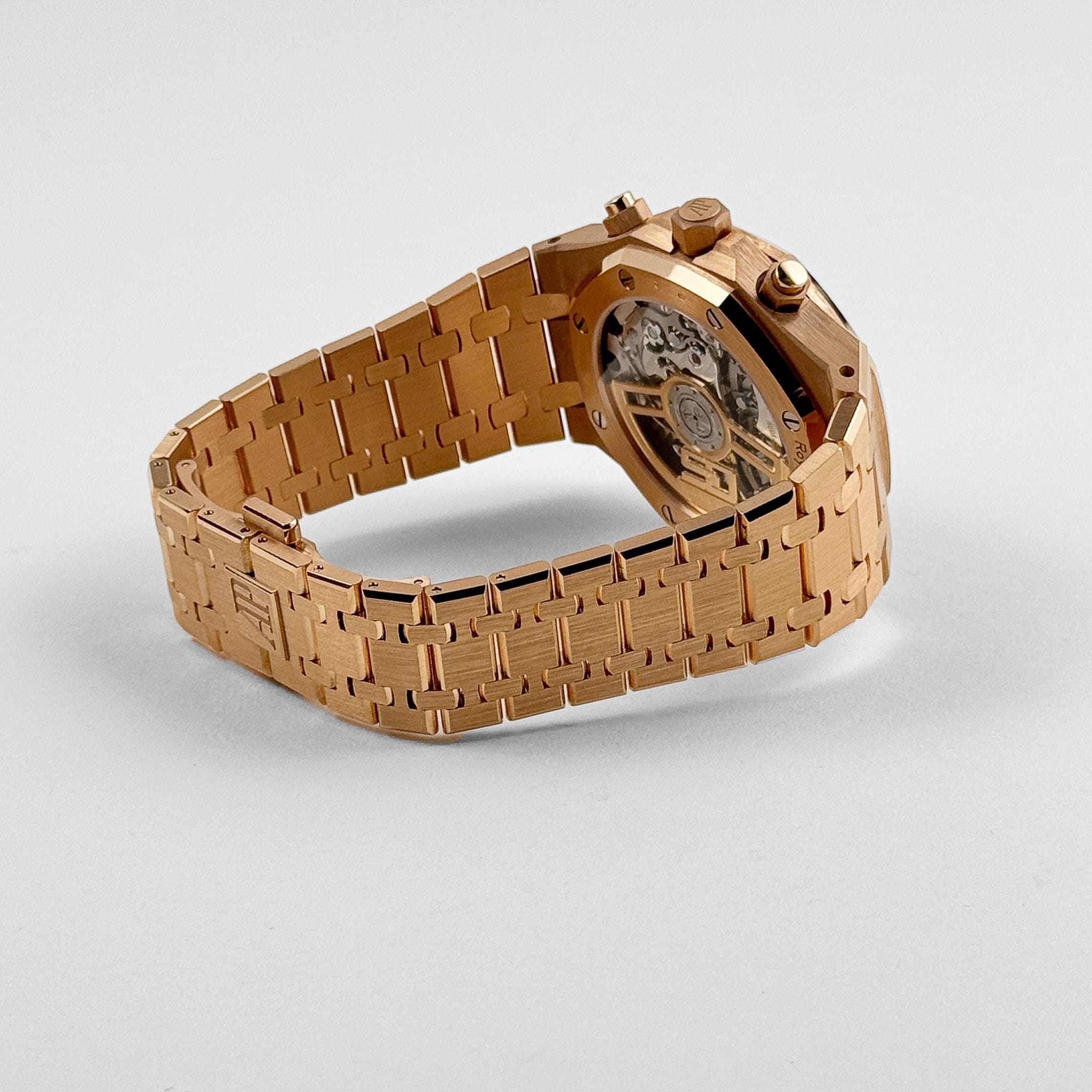 Audemars Piguet Royal Oak Super Clone 26240OR.OO.1320OR.04 Chronograph '50th Anniversary' Rose Gold Khaki Green Dial (2022) Swiss 3285 Movement